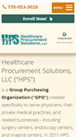 Mobile Screenshot of healthcareprocurement.com
